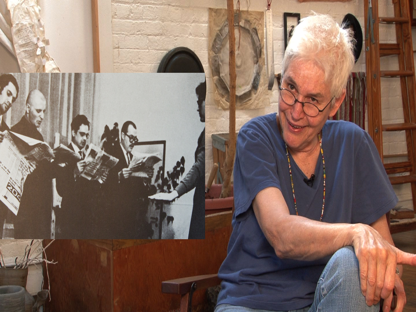 Screenshot, Alison Knowles, New York, 2009.