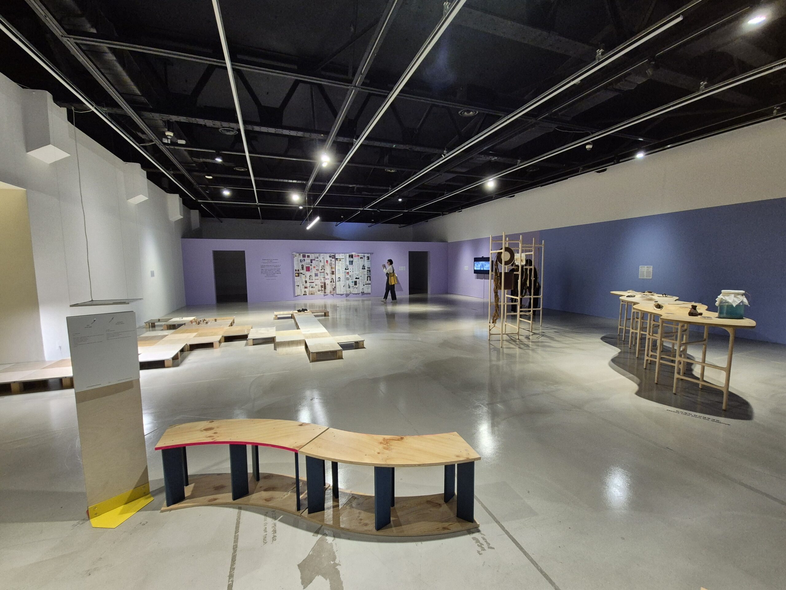Installation view, Into the Rhythm: From Score to Contact Zone, Arko Art Center, September 2024