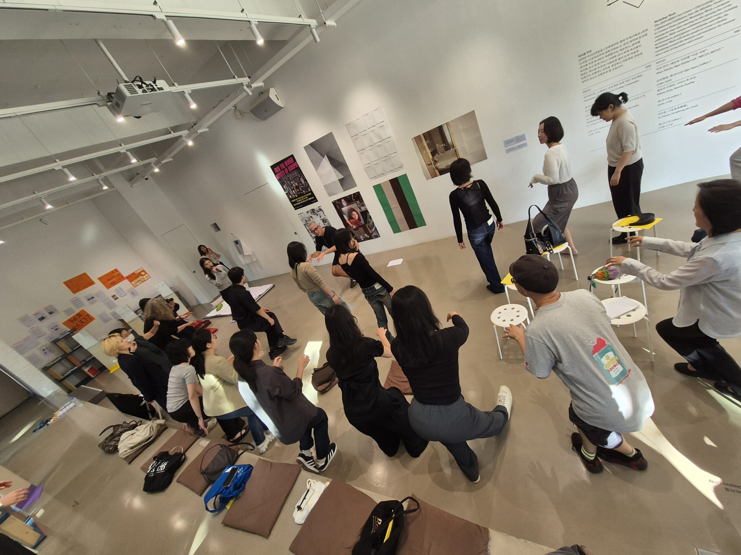 Performance by San Keller, Into the Rhythm: From Score to Contact Zone, Arko Art Center, September 2024