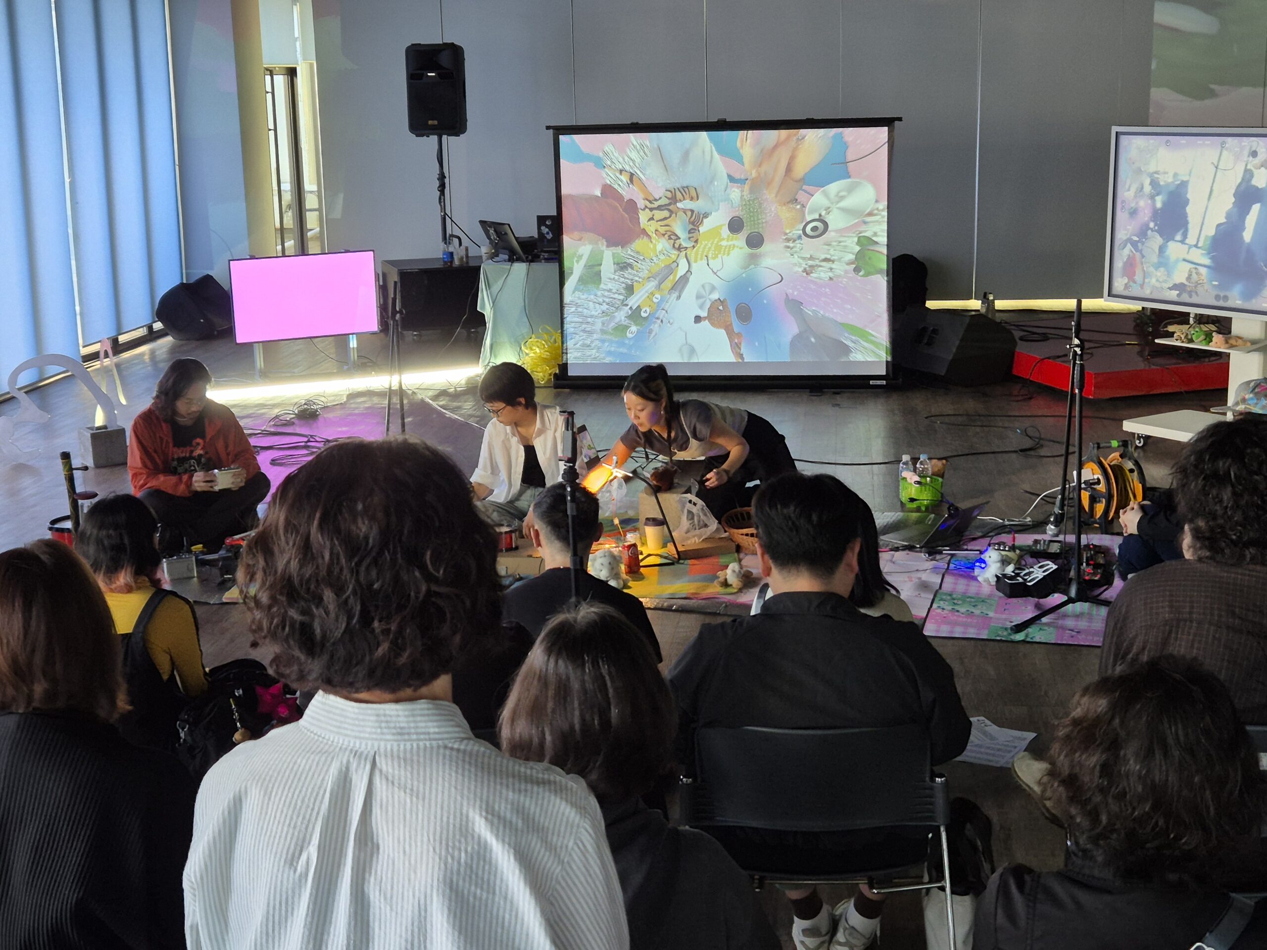 4x4 concert, Swiss Special Program at the Gwangju Biennale, October 2024.