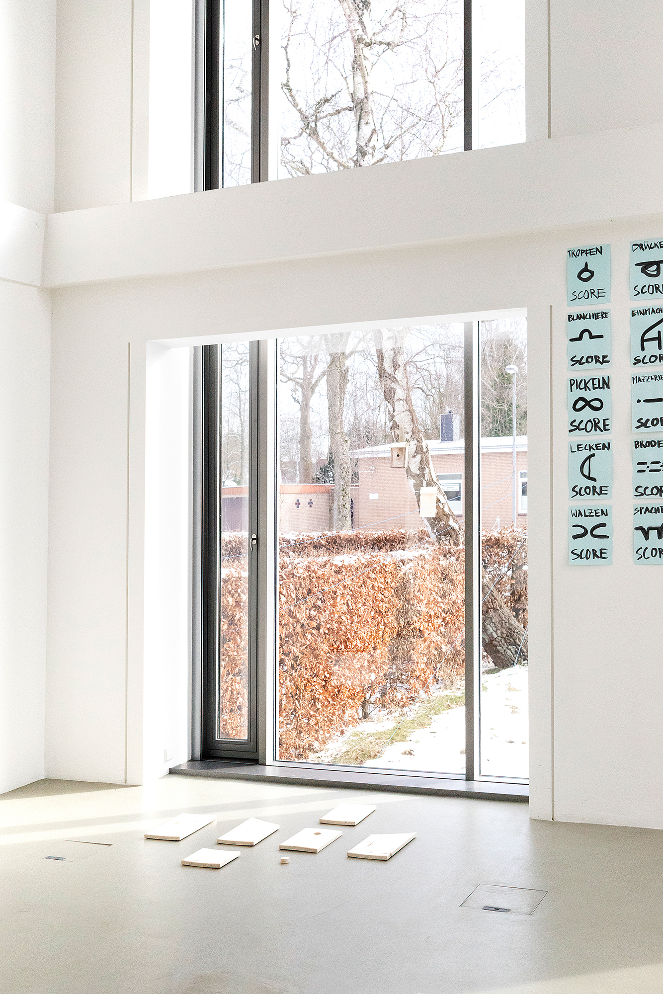 Archived safe space I & II (2026), Nina Fjordbak Nielsen, 15 February 2026. Photo: Marie-Theres Böhmker.