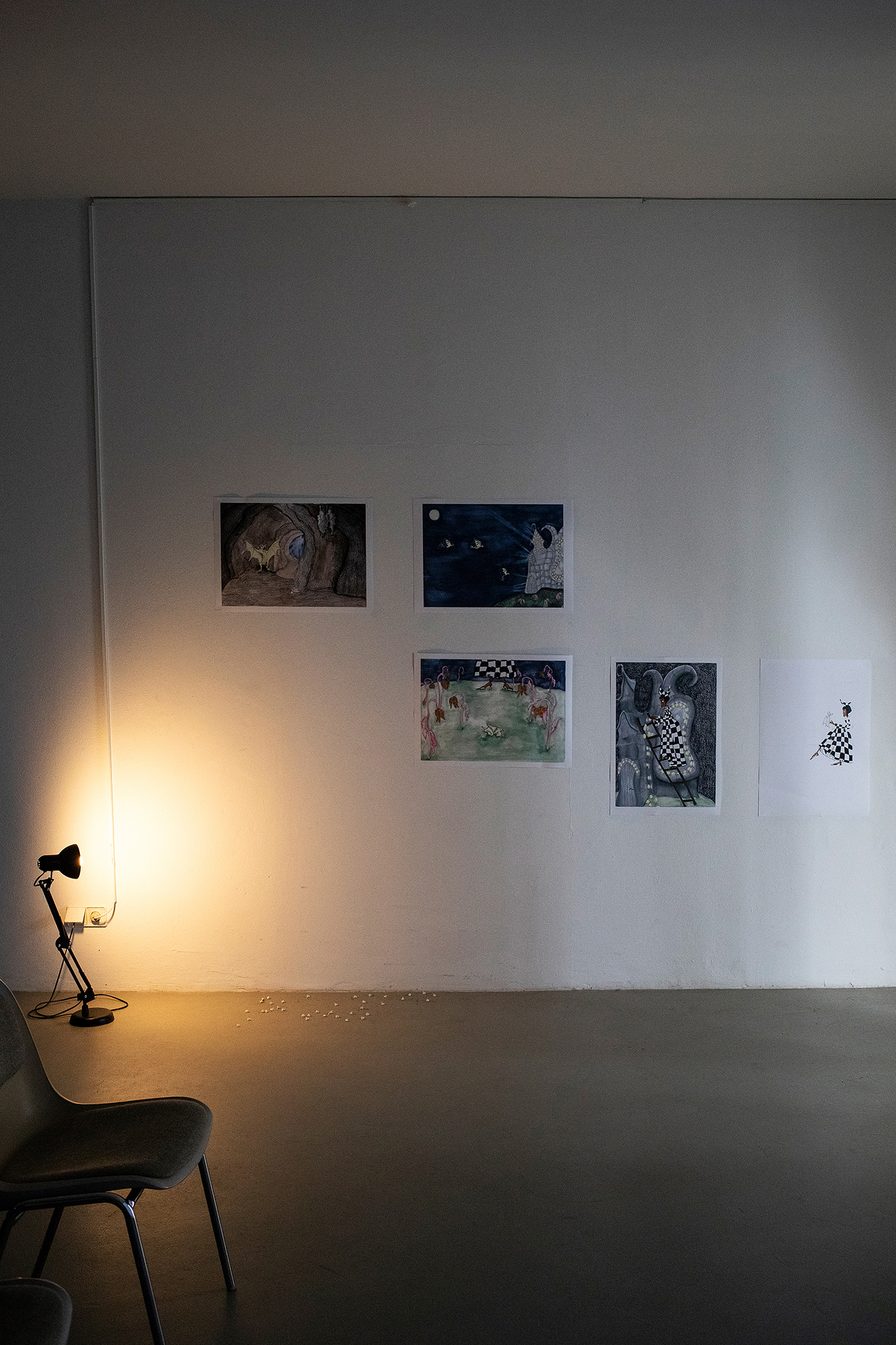 Not fully false moon (2026), Ruby Mariama Laura Andersen Ndoye, 15 February 2026. Photo: Marie-Theres Böhmker.