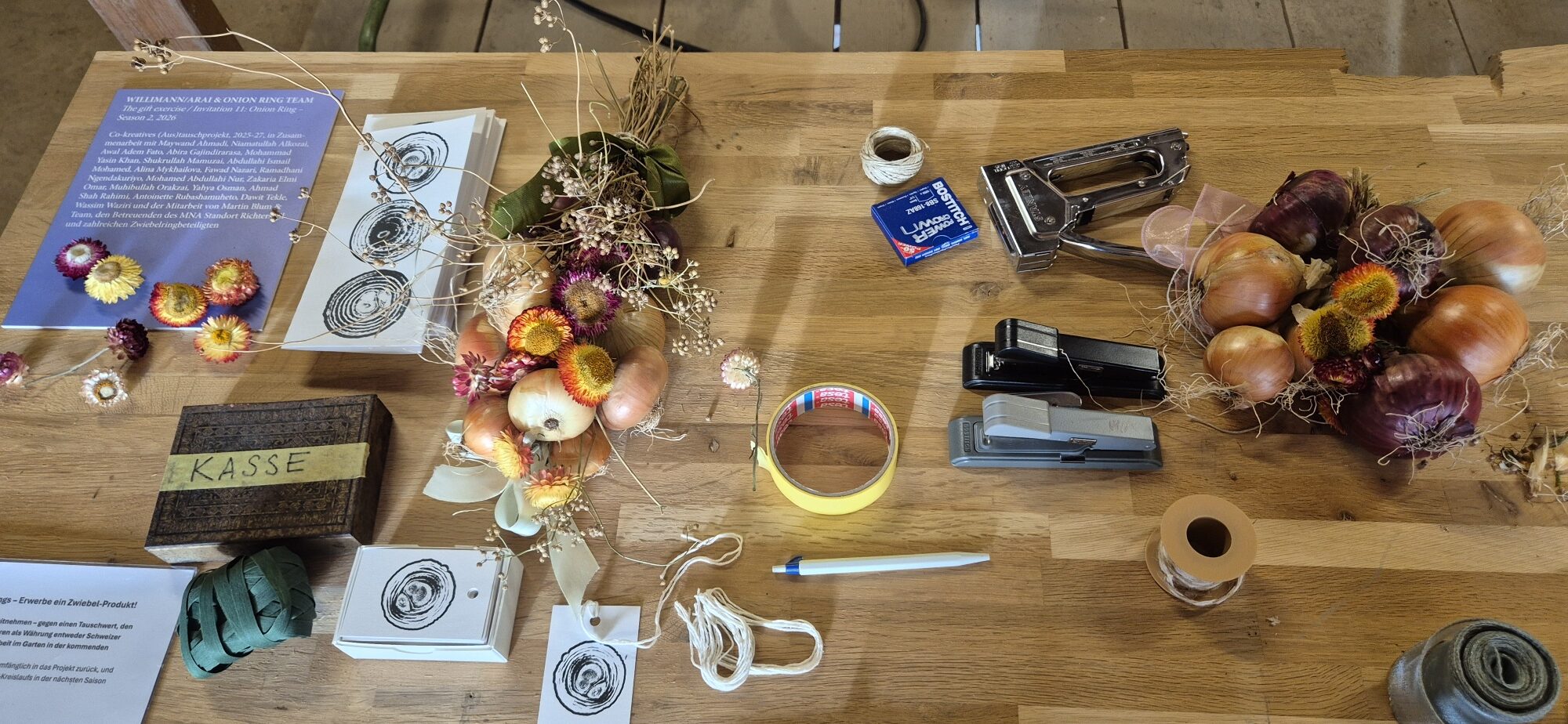 Workshop with Willimann/Arai 