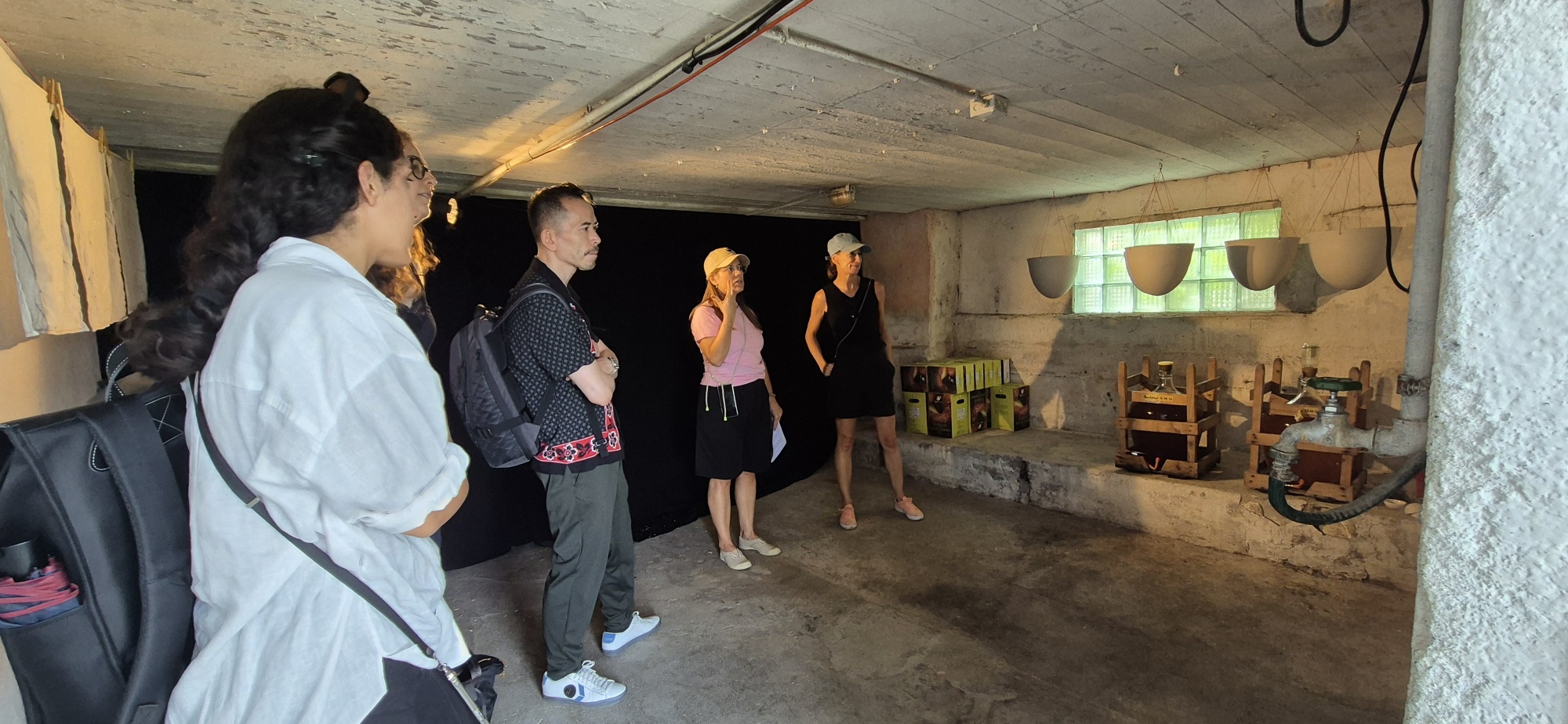 Guided Tour with Sabine Rusterholz & Carole Kambli, Froh Ussicht, Hanes Sturzenegger, 